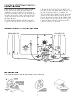 Предварительный просмотр 5 страницы Altec Lansing ADA305 User Manual