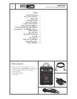 Preview for 2 page of Altec Lansing ALP-K500 User Manual