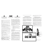 Предварительный просмотр 4 страницы Altec Lansing Altec AVS500 User Manual