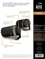 Preview for 2 page of Altec Lansing BXR1220 Brochure & Specs