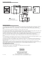 Предварительный просмотр 4 страницы Altec Lansing DE9412-8A SPEAKER SYSTEM Dimensions