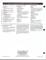 Предварительный просмотр 6 страницы Altec Lansing DTS94 SPEAKER SYSTEM Manual