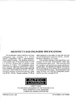 Preview for 4 page of Altec Lansing Duplex PS-92 Specification Sheet