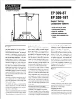 Altec Lansing EP 309-8T Quick Manual preview