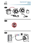 Предварительный просмотр 1 страницы Altec Lansing EXPRESSIONIST CLASSIC Installation