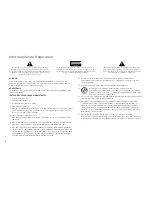 Предварительный просмотр 10 страницы Altec Lansing EXPRESSIONIST PLUS Safety Instructions