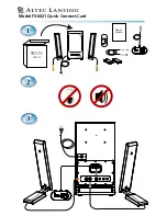 Altec Lansing FX6021 Quick Connect Card предпросмотр