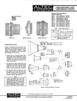 Preview for 1 page of Altec Lansing HF DRIVER - REPAIR Repair