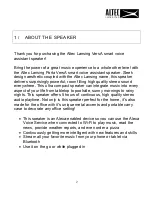 Preview for 3 page of Altec Lansing IMA699 User Manual