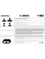 Preview for 2 page of Altec Lansing IMW475 Mini LifeJacket Quick Start Manual