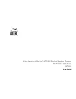 Altec Lansing inMotion iMT630 User Manual preview