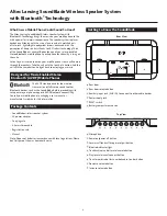 Предварительный просмотр 4 страницы Altec Lansing Lansing SoundBlade User Manual