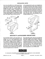 Предварительный просмотр 4 страницы Altec Lansing M100 Specification Sheet