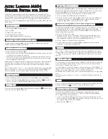 Preview for 4 page of Altec Lansing M604 User Manual