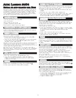 Preview for 13 page of Altec Lansing M604 User Manual