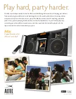 Altec Lansing MIX Brochure preview