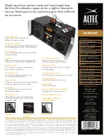 Предварительный просмотр 2 страницы Altec Lansing MIX Brochure