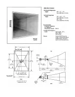 Altec Lansing MR HF HORNS - SUMMARY SHEET Manual предпросмотр