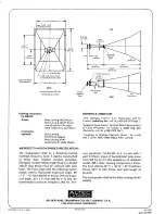 Предварительный просмотр 4 страницы Altec Lansing MR42B HF HORN Manual