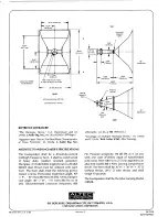 Preview for 4 page of Altec Lansing MR94B HF HORN Manual