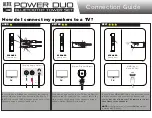 Preview for 1 page of Altec Lansing POWER DUO Connection Manual