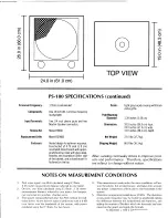Предварительный просмотр 2 страницы Altec Lansing PS-180 SPEAKER SYSTEM Manual