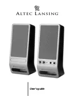 Altec Lansing VS2320 User Manual предпросмотр