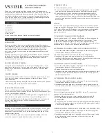 Предварительный просмотр 4 страницы Altec Lansing VS3151R User Manual
