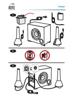 Предварительный просмотр 1 страницы Altec Lansing VS4621 Manual