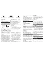 Preview for 4 page of Altec Lansing XA3021 User Manual