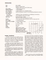 Предварительный просмотр 4 страницы Altec 1567A Operating Instructions Manual