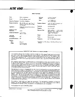 Preview for 2 page of Altec 604E DUPLEX SPEAKER Manual