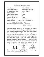 Предварительный просмотр 14 страницы Altec AL-SND340F-001 User Manual