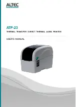 Altec ATP-23 User Manual preview