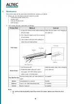 Предварительный просмотр 28 страницы Altec ATP-23 User Manual