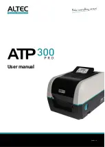 Altec ATP 300 PRO User Manual предпросмотр