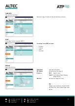 Предварительный просмотр 42 страницы Altec ATP 300 PRO User Manual