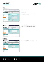 Предварительный просмотр 43 страницы Altec ATP 300 PRO User Manual