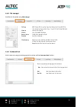 Предварительный просмотр 51 страницы Altec ATP 300 PRO User Manual
