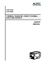 Preview for 1 page of Altec ATP-4310 User Manual