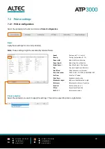 Предварительный просмотр 49 страницы Altec ATP3000 User Manual