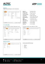 Предварительный просмотр 50 страницы Altec ATP3000 User Manual