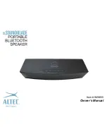 Altec imw855 Owner'S Manual предпросмотр