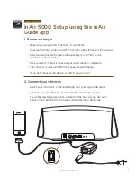 Предварительный просмотр 8 страницы Altec inAir MA5000 User Manual