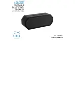 Altec XLJACKET IMW645 Owner'S Manual предпросмотр