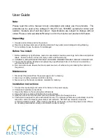 Preview for 3 page of Altech AE-L-LBSS-28 User Manual