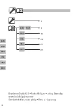 Предварительный просмотр 2 страницы Altech ALA264202 Manual