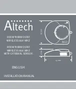 Предварительный просмотр 57 страницы Altech AR 4070KF2E Installation Manual