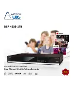 Предварительный просмотр 1 страницы Altech DSR 4639-1TB Manual