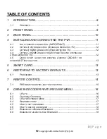 Предварительный просмотр 3 страницы Altech DSR 4639-1TB Manual